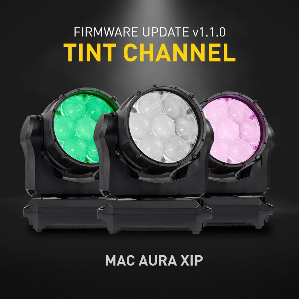 Martin Professional announce release of firmware 1.1.0 for the MAC Aura XIP