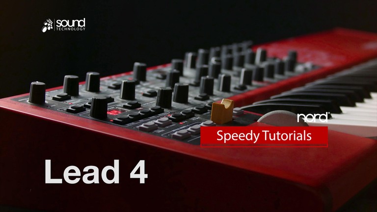 Nord Lead 4: Speedy Tutorial Videos