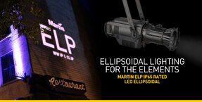 Martin Professional Expands ELP LED Ellipsoidal Fixture Family With IP65 Variants