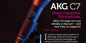 SOS review 'potential must-have' AKG C7 microphone