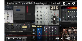 Run Lots of Plugins While Recording with Ultra-low Latency