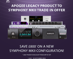 Apogee Legacy Product to Symphony MkII Trade-In Program 2024