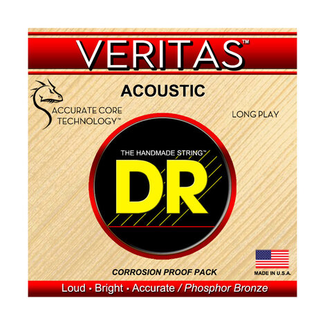 DR Strings RARE Phosphor Bronze Acoustic Guitar Strings