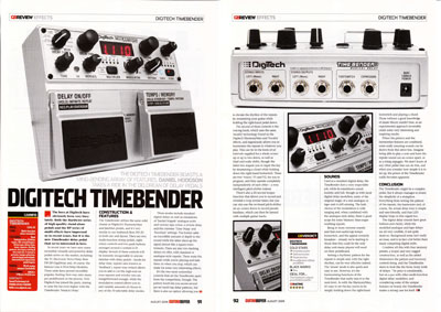 digitech timebender