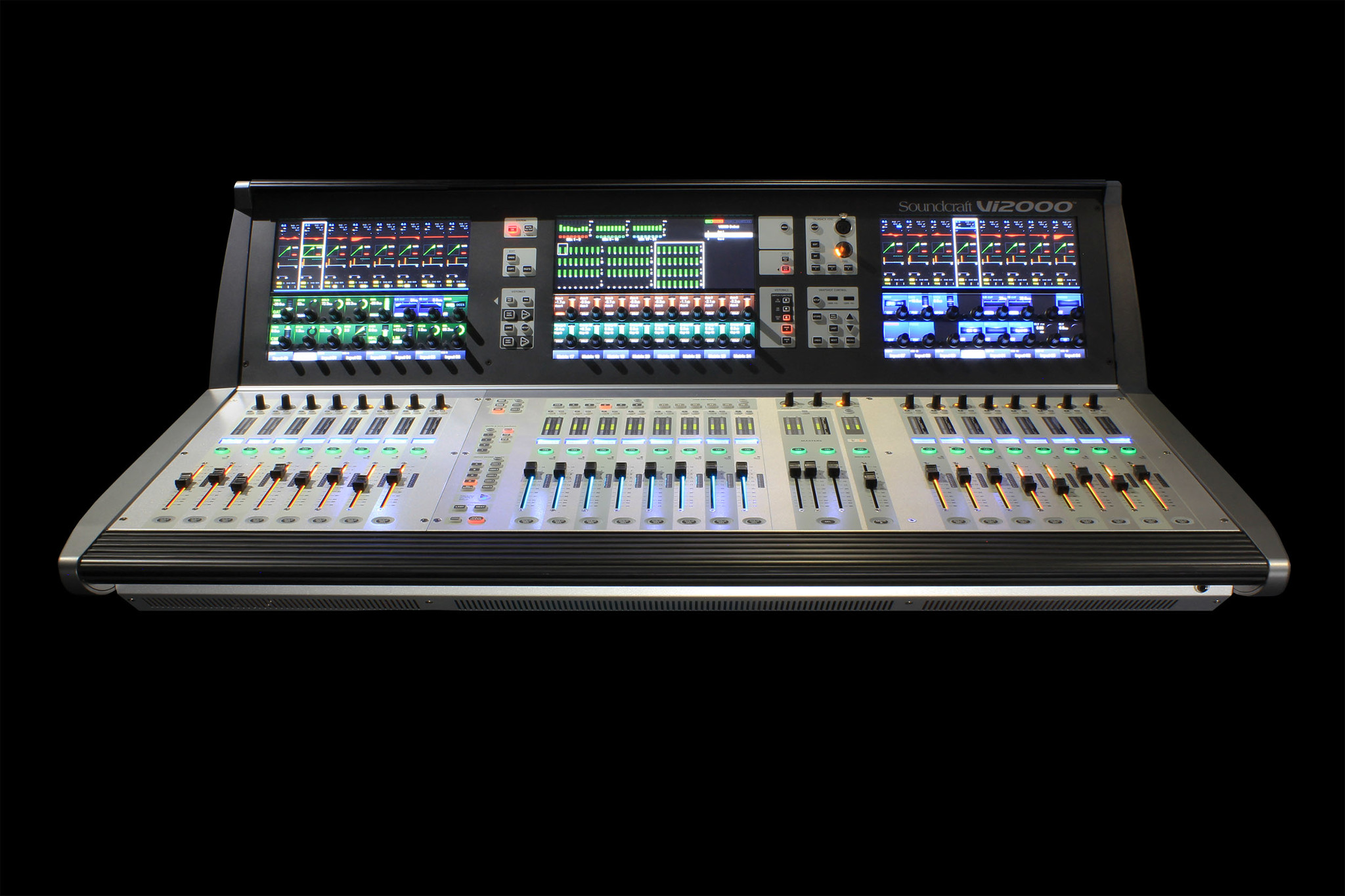 Audio console. Soundcraft vi2000. Soundcraft vi7000. Soundcraft Compact 6. Soundcraft Harman.